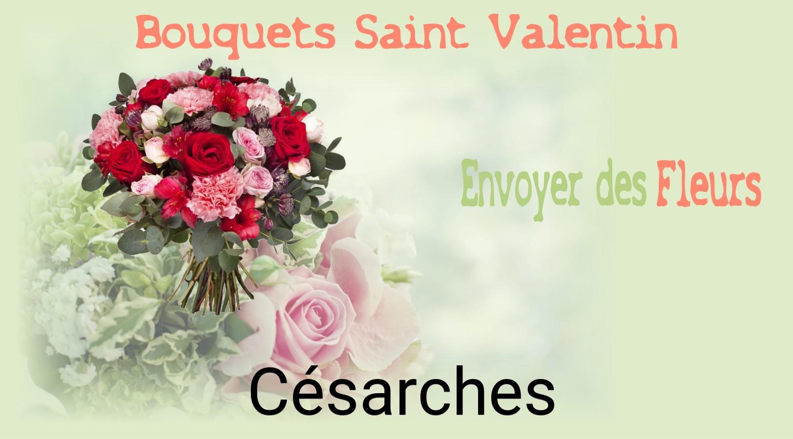 Roses de Saint-Valentin livrées à Césarches